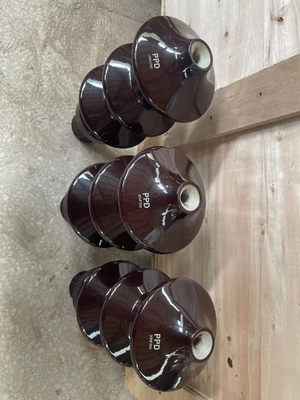 Ống lót bằng sứ tráng men màu nâu 20NF250 cho máy biến áp phân phối loại dầu