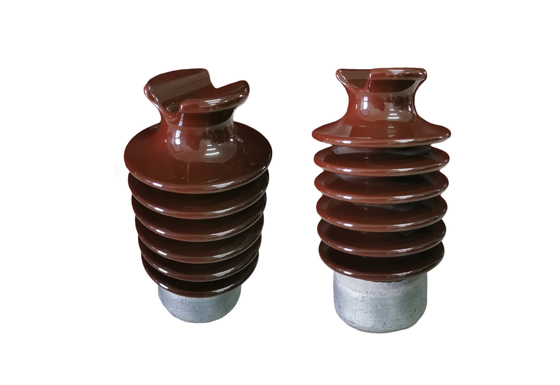 Cổ F chuyên nghiệp ANSI 57-2 chiều cao 305mm Đường dây cách điện sứ