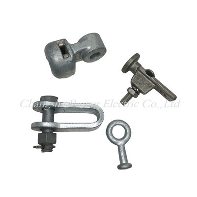 Phụ kiện kim loại tiêu chuẩn ANSI 40kn cho sứ cách điện treo