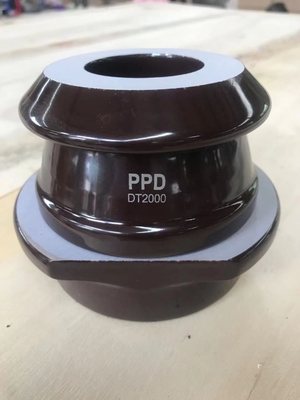 Ống lót sứ biến áp 1kV 2000A tráng men nâu