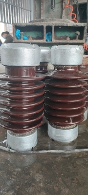 ANSI Brown Glaze Station Post Sứ cách điện TR-208 8.9kN