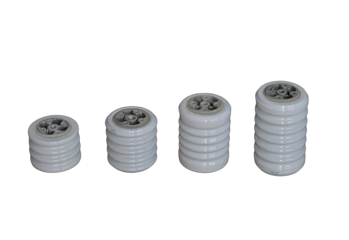 Cách điện chống ồn bằng sứ 5kV ANSI A20-1 màu xám nhạt