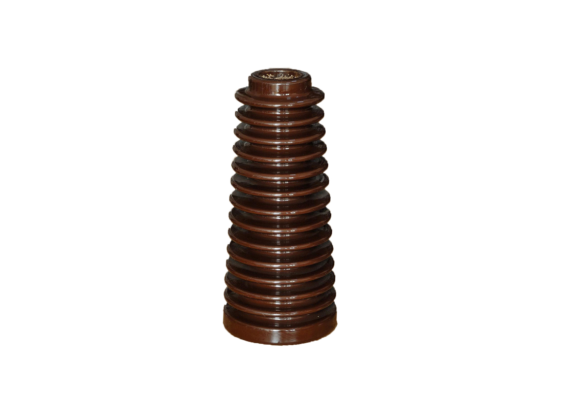 Màu nâu 381mm chiều cao 12,5kN Sứ cách điện để phân phối điện