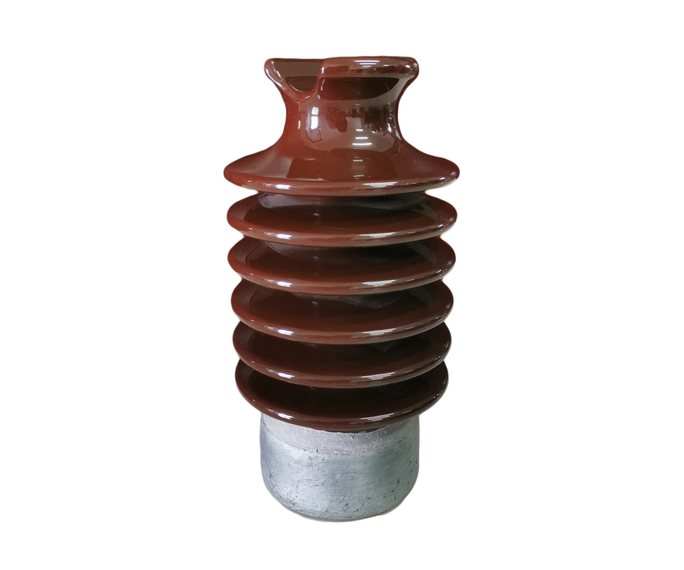 Cổ F chuyên nghiệp ANSI 57-2 chiều cao 305mm Đường dây cách điện sứ