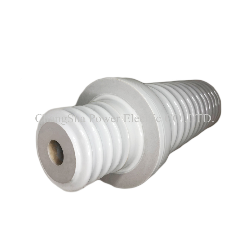 Ống lót sứ cách điện bằng khí tráng men trắng IEC 25.8kv