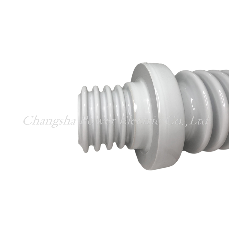 Ống lót sứ cách điện bằng khí tráng men trắng IEC 25.8kv