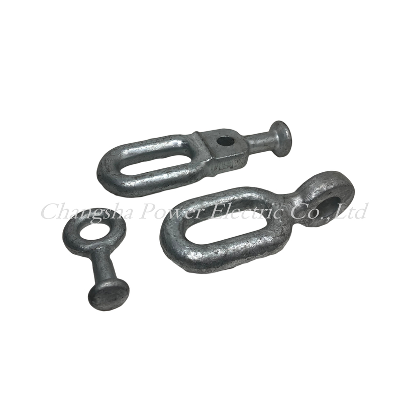 Phụ kiện kim loại tiêu chuẩn ANSI 40kn cho sứ cách điện treo