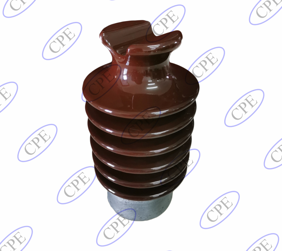 Cổ F Cách điện sứ chiều cao ANSI 57-2 305mm