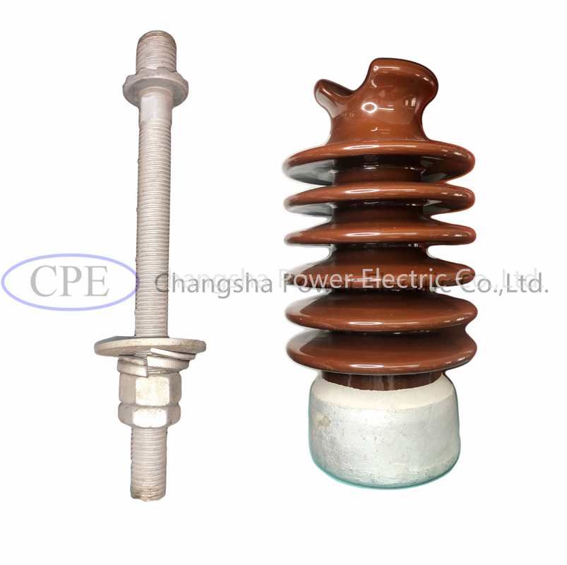 Tiêu chuẩn IEC Bộ cách điện đường dây sứ ANSI 57-2 Ngắn 57-Dài
