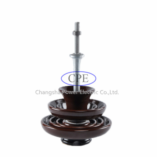 Cách điện pin sứ nâu 33kv P-33-Y cho dây chuyền phân phối