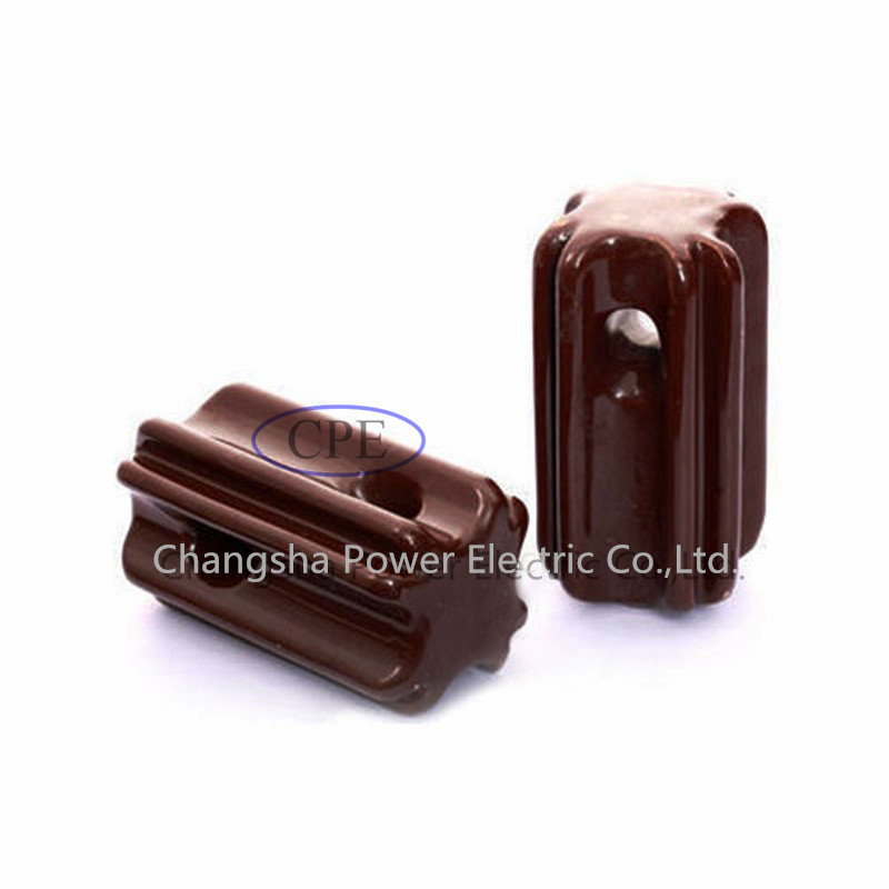 Làm sạch cách điện căng thẳng 89KN ANSI 54-4 Chất cách điện căng bằng sứ Màu nâu hoặc xám