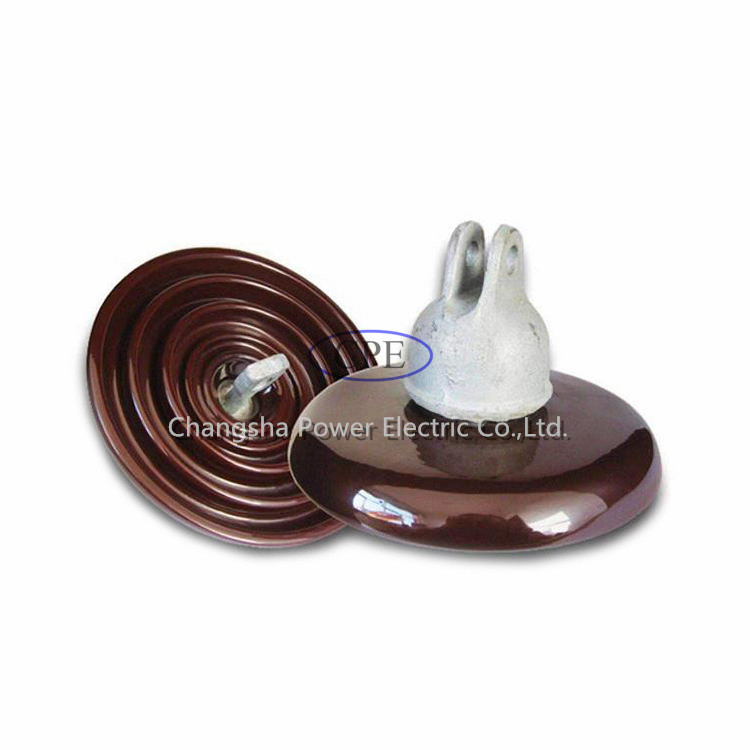 Cách điện treo bằng sứ mật độ cao Ansi U80bl cao áp