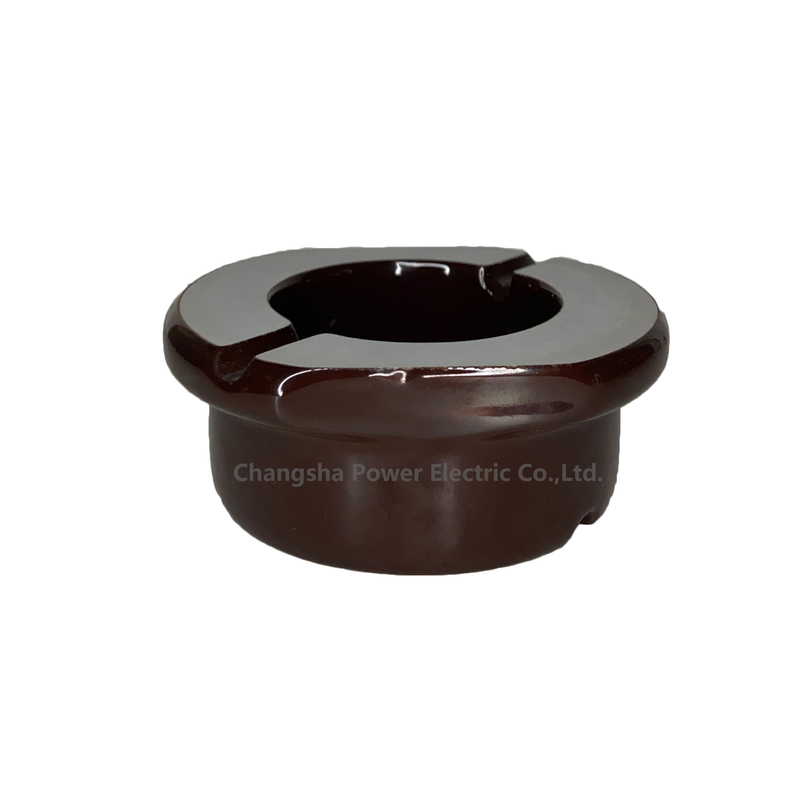 Ống lót sứ biến áp màu trắng nâu oem Tiêu chuẩn DIN