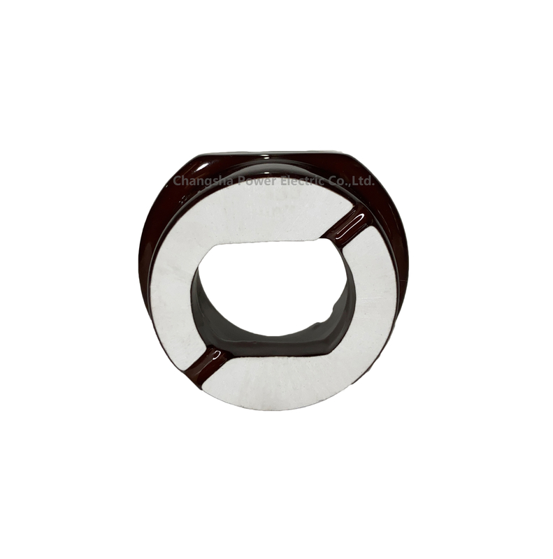 Ống lót sứ biến áp màu trắng nâu oem Tiêu chuẩn DIN