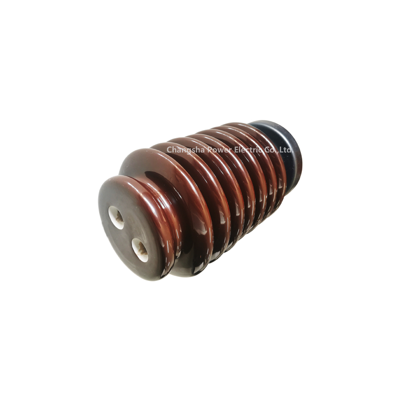 Chất cách điện đứng bằng sứ bán dẫn điện Chiều cao OEM 210mm IEC 60168