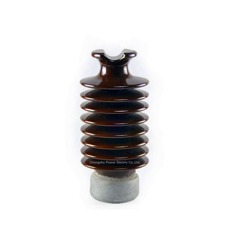Sứ cách điện cực điện áp LP Sứ cách điện Trạm màu nâu