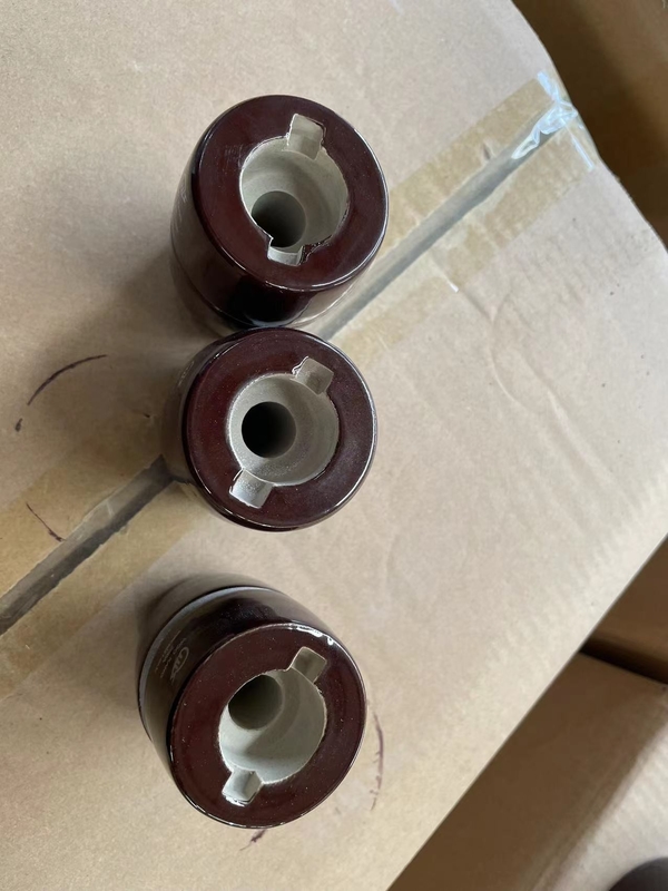 1kV 200A Sứ OEM Vẽ Ống lót Máy biến áp Chì Màu nâu Tráng men