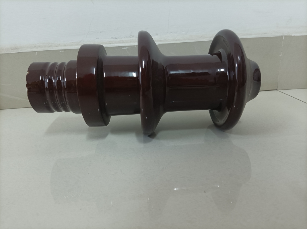 Ống lót sứ biến áp tráng men màu nâu DT-10NF250 cho máy biến áp dầu