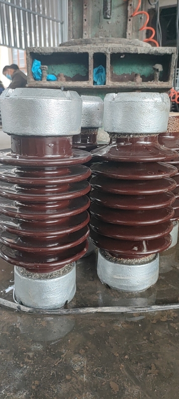 ANSI Brown Glaze Station Post Sứ cách điện TR-208 8.9kN