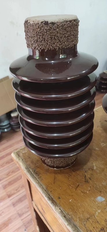 ANSI Brown Glaze Station Post Sứ cách điện TR-208 8.9kN