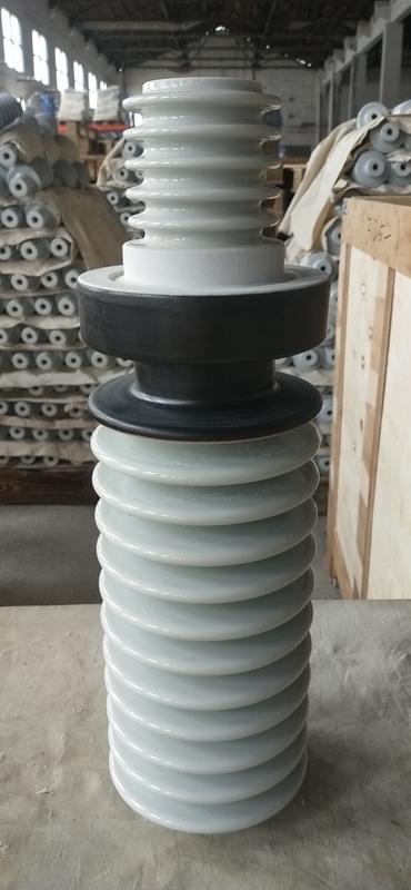 Tiêu chuẩn IEC Chiều cao 432mm Ống lót cách điện bằng khí Màu trắng OEM